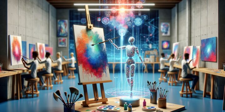 AI in Creative Arts: The Paintbrush of the Future